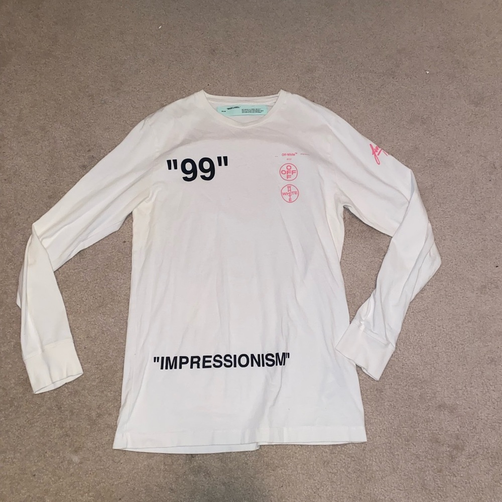 Virgil Ablol for OFF WHITE long sleeve